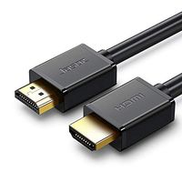 High-Speed 4K HDMI Cable 3.3 ft, High Speed 18Gbps HDMI 2.0 Cable, 4K/60 Hz, Cinema-Grade HD, 3D, 2160P, 1080P, Blu-ray
