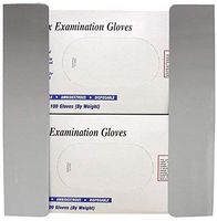 American Made Double Glove Box Holder/Dispenser, Stainless Steel