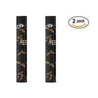 2-Pack Juul Skin Wrap juul Decal Skin– 10+ Designs Unique Vinyl wrap Juul Skin Cover (Yeezy Camo)