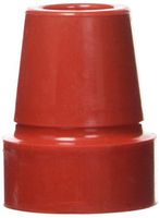 switch sticks Replacement Walking Stick Ferrule Cane Tip, Red Orange