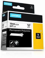 18484 - Rhino 3/4" (19 mm) White Permanent Polyester Labels