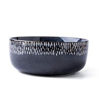 Home big wrist Bowls Dishware Japanese-style Ceramic Bowl, Household Blue Kiln Glaze 8 Inch Bowl Large Soup Bowl Salad Commercial Tableware, for kitchen restaurant gifts Decorative hotel retro soup bo