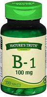 Nature's Truth B-1 100 mg - 100 Tablets, Pack of 4