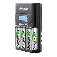 Energizer AA/AAA 1 Hour Charger with 4 AA NiMH Rechargeable Batteries (Charges AA or AAA batteries in 1 hour or less) CH1HRWB-4