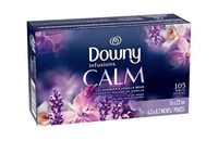 Downy Infusions Fabric Softener, Lavender Serenity, 105 Little Sheets (Pack of 2)