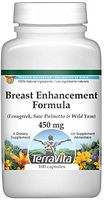 Breast Enhancement Formula - Fenugreek, Saw Palmetto and Wild Yam - 450 mg (100 Capsules, ZIN: 514008) - 3 Pack