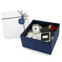 WINPEACE Scented Candle Gift Set, Frosted Glass Jar Handmade Plant Soy Wax Candle for Stress Relief,Set Gift of 2