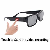 ViView Version G2S.2018 FHD1080P@30fps 5 megapixel Sensor Video Camera Glasses Built-in 16G SD Card - Touch Control -Free Your Hands - Outdoor/Training/Teaching/Kids/Pets (Remote Control)