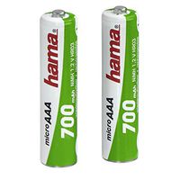 Hama NiMH-Akkus 2X AAA 700 mAh 1,2V, 00056801