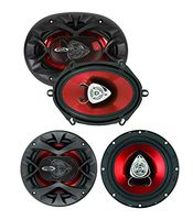 2) BOSS CH5720 5x7" 2-Way 450W Car Audio Speakers + 2) BOSS 6.5" 250W Speakers