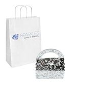 Sparkles Make It Special 10-pcs Purse Favor Candy Boxes Wedding Gift Candy Boxes Mirror Silver
