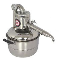 New 10L Water Alcohol Distiller Home Brew Kit Still Wine Making Essential Oil Boiler 110V FOR USA, 220V FOR OTHERS