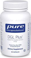 Pure Encapsulations - DGL Plus - Herbal Support for The Gastrointestinal Tract - 60 Capsules