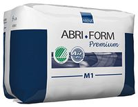 Abena Abri-Form Premium Incontinence Briefs, Medium, M1, 104 Count (4 Packs of 26)