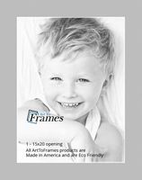 15x20 Gray / TV Grey Custom Mat for Picture Frame with 11x16 opening size (Mat Only, Frame NOT Included)