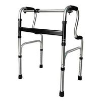 Walker-Lightweight Portable Compact Health Care with Comfortable Armrest and One-Click Folding for Elderly, Seniors, Handicap, Disabled