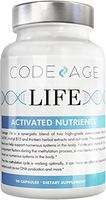 Codeage Life Telomere Supplements, 5 MTHF, Active Vitamin B9 Folate, Astragalus, DNA, Healthy Aging, Methylation, Multi Pathway, Non GMO, 90 Capsules