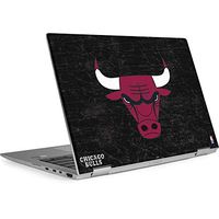 Skinit Decal Laptop Skin for EliteBook x360 1030 G3 - Officially Licensed NBA Chicago Bulls Black Distressed Design