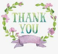 HotSaleStore Sticker Seals 48 Thank You Wreath Flowers Sticker Label Envelope Seals 1.2" Round