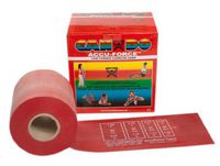 Cando Accu-Force Band Low Powder 50 yds Light Red for rehabilitation, conditioning & training