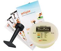 TheraPutty Antimicrobial Exercise Putty Yellow - X-Soft 4 OZ + Puttycise Cap Turn TheraPutty Exercise Tool + Manual Bundle