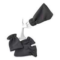 Waffle Microfiber Cleaning Towels - 4 Pack Hand Mitts - Glove Towel Covers Hands - Clean Without Soap - Cleans Kitchen - Bathroom - Car - Workroom - Scrubs Without Scratching