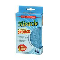 Superio Brand Ultra Microfiber Miracle Scrubbing Sponge Color: Blue