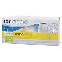 Natracare Org Applicator Tampons Regular 16 Pieces