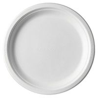 Eco-Products EP-P013 Renewable & Compostable Sugarcane Plates, 9-inch Dinner Plate, (Case of 500)