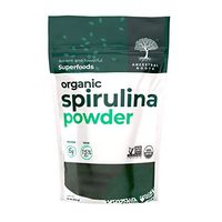 Ancestral Roots Organic Spirulina Powder - 100% Pure, USDA Certified Organic Spirulina Powder -5oz