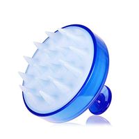 The Original- Siliscrub Silicone Shampoo Brush Hair Scalp Massager Brush,Scalp Massage Slimming Soft Brush Head Body Massage (BLUE)