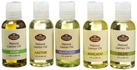 Carrier Oil 5 Pack #2 - All Natural Ingredients and 100% Pure Essential Oils - This Kit Includes Avocado, Castor, Grapeseed, Hemp and Olive Carrier Oils