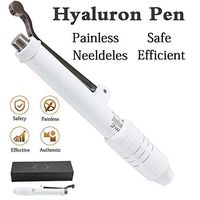 JUANAMM Hyaluronic Injection Pen + 5Pcs Syringe Needle Massage Atomizer Pen Kit High Pressure Acid Guns Anti Wrinkle Water Syringe Needl