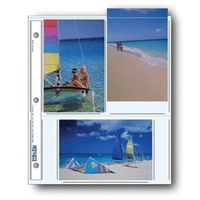 Printfile Archival Photo Album Pages for 6 4 x 6 Prints 100 Sheets - Printfile 466P100