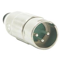 Switchcraft AAA3MZ 3 Pin XLR Male Silver Pins Nickel