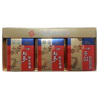 ILHWA Korean 6 Years Panax Red Ginseng Roots Pure Powder Tablets_Capsules, No Additives 100% Pure, 75g (250mg x 300)