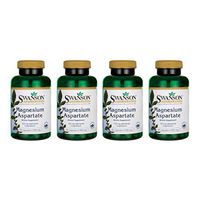 Swanson Magnesium Aspartate 133 mg 90 Caps 4 Pack