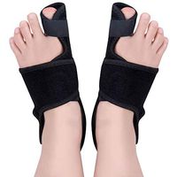 Heani Bunion Corrector and Bunion Relief - Orthopedic Bunion Splints Big Toe Straightener for Hallux Valgus - Elastic and Adjustable Turf Toe Brace Effective Treatment for Women and Men