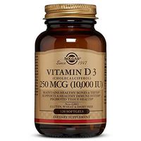 Vitamin D3 (Cholecalciferol) 250 MCG (10,000 IU) Softgels - 120 Count