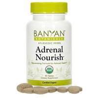 Banyan Botanicals Adrenal Nourish - USDA Certified Organic - 90 Tablets - Balancing Blend for Adrenal Health & Rejuvenation*