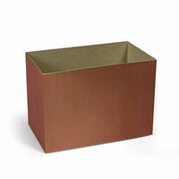Kraft Basket Box 8-1/4" X 4 3/4" X 6 1/4" Christmas | Quantity: 100