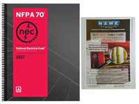 NFPA 70: National Electrical Code (NEC) Spiralbound and Index Tabs, 2017 Edition by NFPA, Set