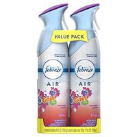Febreze Odor-Eliminating Air Freshener, with Gain Scent, Moonlight Breeze, Pack of 2, 8.8 fl oz each