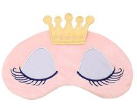 Drasawee Sleeping Beauty Eye Mask Ice Bag Stuffed Eye Cover Pink