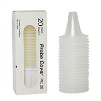 Supernice 20pcs/Set Disposable Ear Thermometer Covers,Earmuffs Ear Thermometer Earcap Replacement Lens Filters Probe Covers Digital Thermometers Cover Caps Adult,Child,Baby