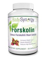 BodySynergy Forskolin Root Extract Capsules, 300mg, 1-Pack