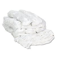 Boardwalk BWK4024RCT Pro Loop Web/Tailband Wet Mop Head, Rayon, 24 Size, White (Case of 12)
