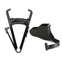 Personal Body Fat Tester Calipers with Manual & Body Fat Charts Fitness Measure, Waist Arms and Thigns Fat Measuring for Males and Females