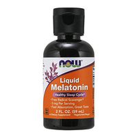 NOW Supplements, Liquid Melatonin, 3 mg Per Serving, Fast Absorbtion and Great Taste, 2-Ounces