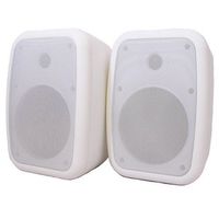Theater Solutions TS6ODW Indoor or Outdoor 6.5" Speakers Weatherproof Mountable White Pair